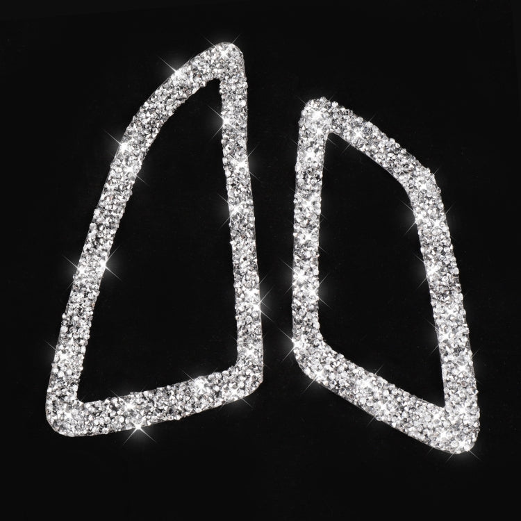 For Honda Civic 2016-2019 Car Instrument Air Outlets Diamond Decorative Sticker, Right-hand Drive by buy2fix