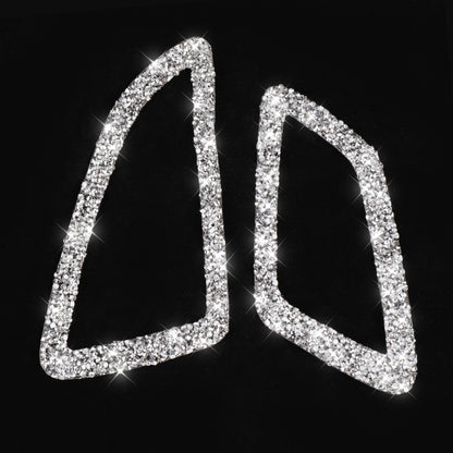 For Honda Civic 2016-2019 Car Instrument Air Outlets Diamond Decorative Sticker, Right-hand Drive by buy2fix