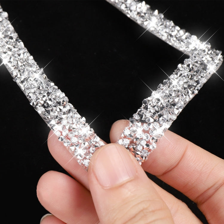 For Honda Civic 2016-2019 Car Instrument Air Outlets Diamond Decorative Sticker, Right-hand Drive by buy2fix