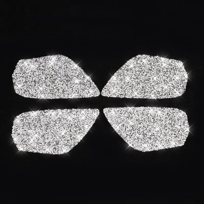 For Honda Civic 2016-2019 Car Inside Door Bowl Diamond Decorative Sticker, Left and Right Drive by buy2fix