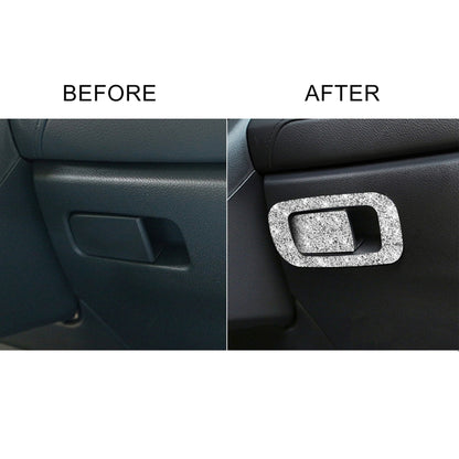 For Honda Civic 2016-2019 Car Storage Switch Diamond Decorative Sticker, Left-hand Drive by buy2fix