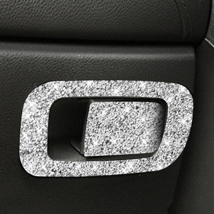 For Honda Civic 2016-2019 Car Storage Switch Diamond Decorative Sticker, Right-hand Drive by buy2fix