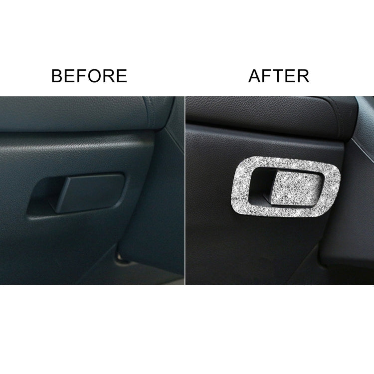 For Honda Civic 2016-2019 Car Storage Switch Diamond Decorative Sticker, Right-hand Drive by buy2fix