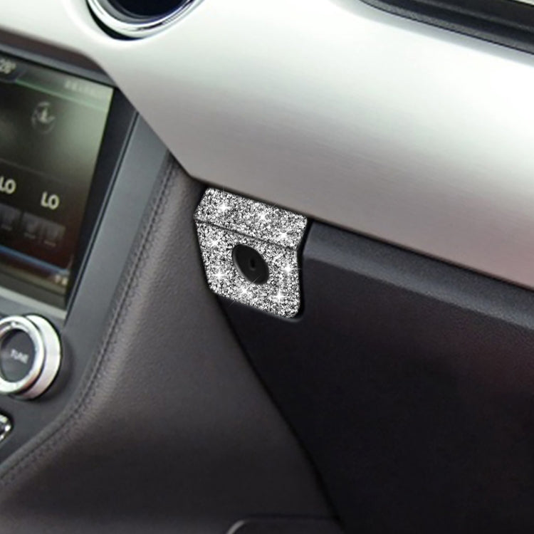 For Ford Mustang 2015-2020 Car Toolbox Diamond Decoration Sticker, Left Drive by buy2fix