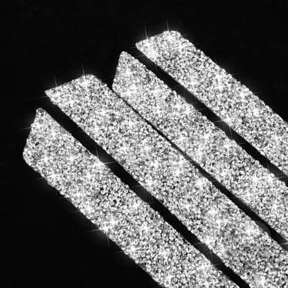 For Honda Civic 2016-2019 Car Door Strip Diamond Decorative Sticker, Left and Right Drive by buy2fix