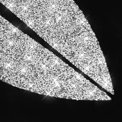 For Honda Civic 2001-2003 Car Light Eyebrow Diamond Decorative Sticker, Left and Right Drive by buy2fix