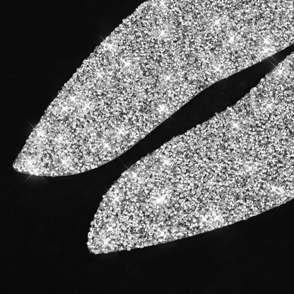 For Honda Civic 1999-2000 Car Light Eyebrow Diamond Decorative Sticker, Left and Right Drive by buy2fix