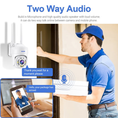 ESCAM TV114 4MP WiFi Camera Support Two-Way Voice & Night Vision & Motion Detection, Specification:US Plug - Wireless Camera by ESCAM | Online Shopping UK | buy2fix