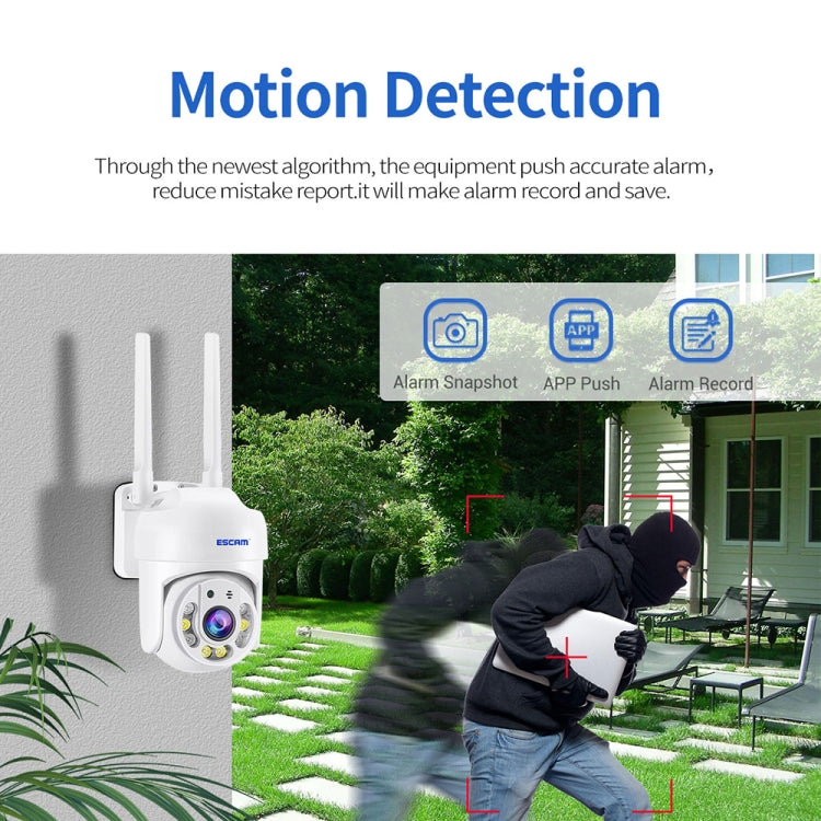 ESCAM TV114 4MP WiFi Camera Support Two-Way Voice & Night Vision & Motion Detection, Specification:UK Plug - Wireless Camera by ESCAM | Online Shopping UK | buy2fix