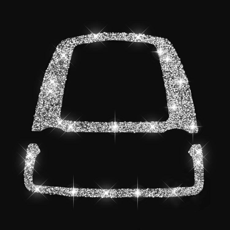 For BMW F10 5 Series 2011-2017 Car Reading Light Panel Diamond Decorative Sticker, Left and Right Drive by buy2fix