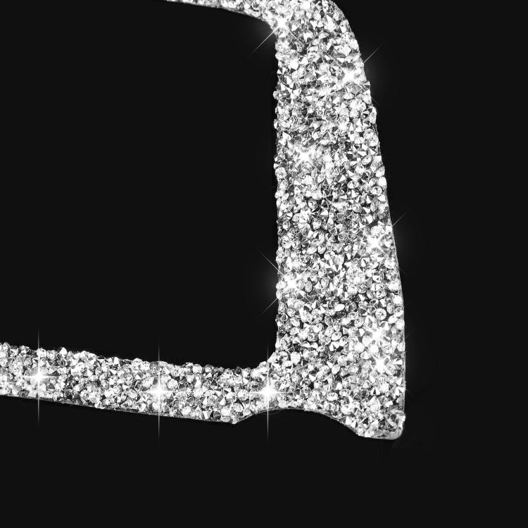 For BMW F10 5 Series 2011-2017 Car Reading Light Panel Diamond Decorative Sticker, Left and Right Drive by buy2fix