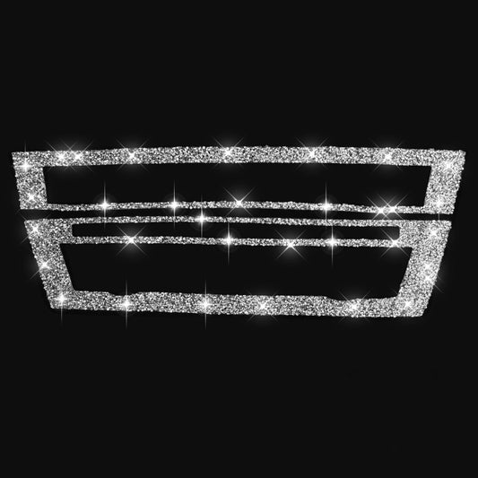 For BMW F10 5 Series 2011-2017 Car CD Panel Diamond Decorative Sticker, Left and Right Drive by buy2fix