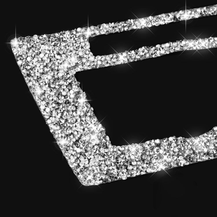 For BMW F10 5 Series 2011-2017 Car CD Panel Diamond Decorative Sticker, Left and Right Drive by buy2fix