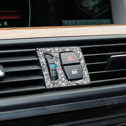 For BMW F10 5 Series 2011-2017 Car Air Outlets Diamond Decorative Sticker, Left and Right Drive by buy2fix