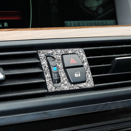 For BMW F10 5 Series 2011-2017 Car Air Outlets Diamond Decorative Sticker, Left and Right Drive by buy2fix