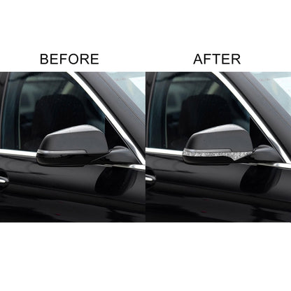 For BMW F10 5 Series 2011-2017 Car Rearview Mirror Anti-collision Diamond Decorative Sticker, Left and Right Drive by buy2fix