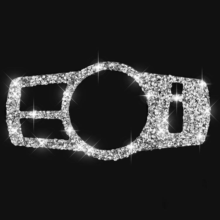 For BMW F10 Car Headlight Switch Diamond Decorative Sticker, Left and Right Drive by buy2fix