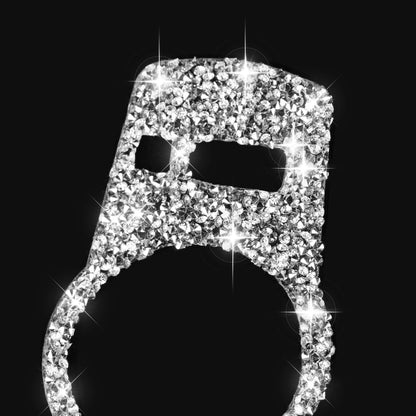 For BMW F10 Car Headlight Switch Diamond Decorative Sticker, Left and Right Drive by buy2fix