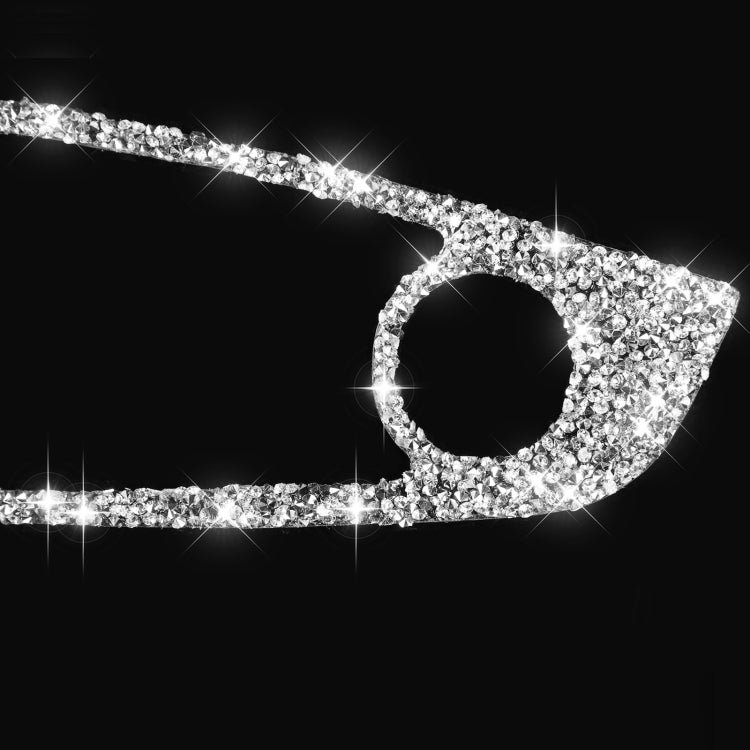 For BMW F10 5 Series 2011-2018 Car Window Lift Switch Diamond Decorative Sticker, Right-hand Drive by buy2fix