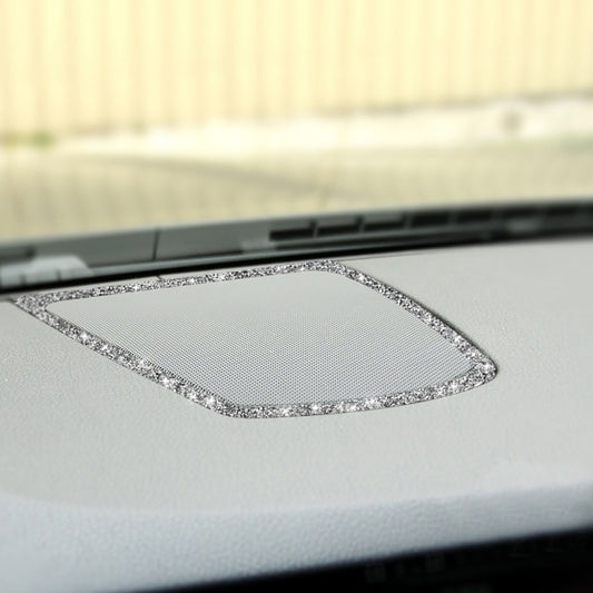 For BMW F10 2011-2017 Car Big Speaker Frame Diamond Decorative Sticker, Left and Right Drive by buy2fix