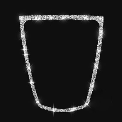 For BMW F10 2011-2017 Car Big Speaker Frame Diamond Decorative Sticker, Left and Right Drive by buy2fix