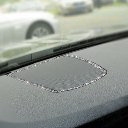 For BMW F10 2011-2017 Car Big Speaker Frame Diamond Decorative Sticker, Left and Right Drive by buy2fix