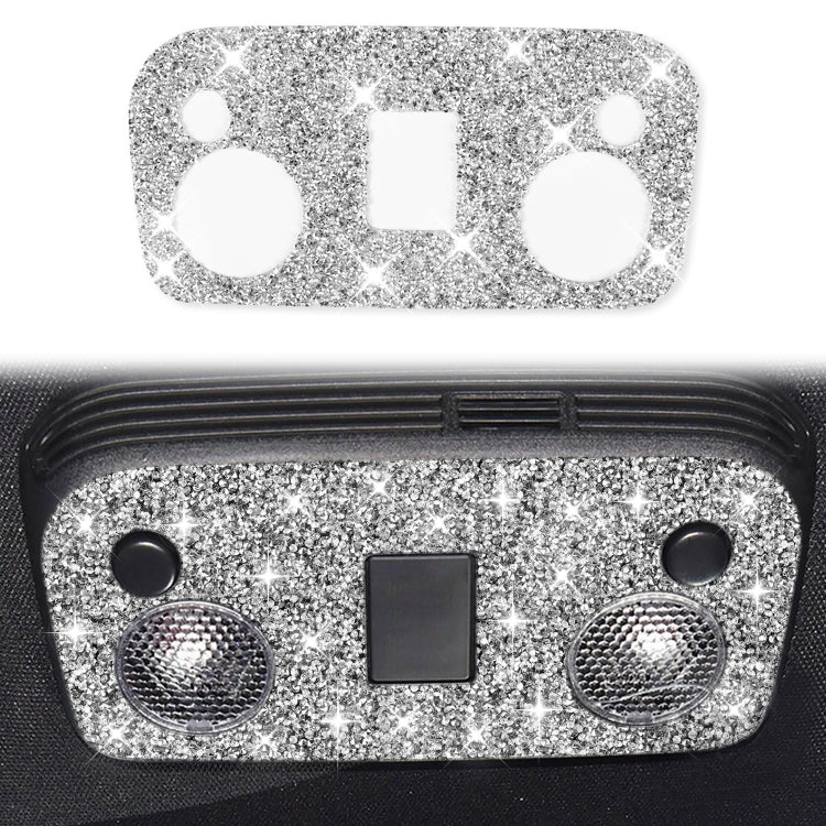 For Ford Mustang 2015-2020 Car Reading Light Diamond Decoration Sticker, Left and Right Drive by buy2fix