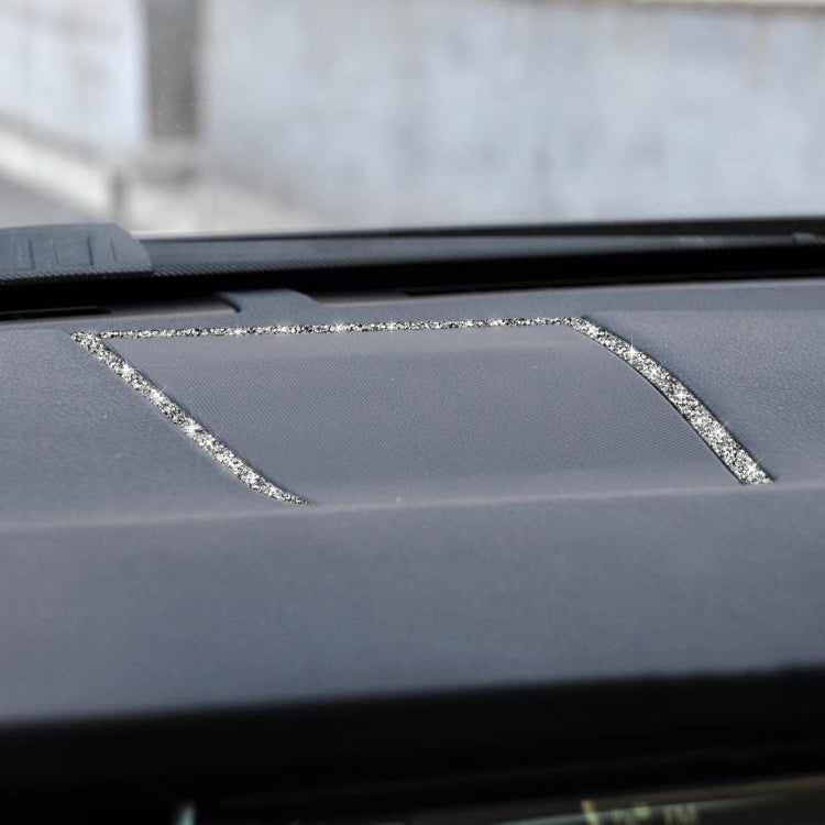 For BMW F07 2010-2016 Car Big Speaker Frame Diamond Decorative Sticker, Left and Right Drive by buy2fix