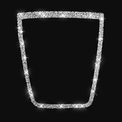 For BMW F07 2010-2016 Car Big Speaker Frame Diamond Decorative Sticker, Left and Right Drive by buy2fix