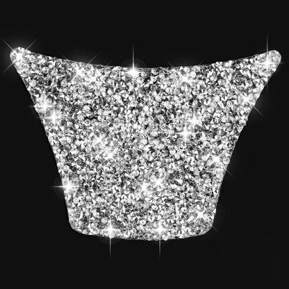 For BMW 5 Series 528 525li F10 F18 2011-2017 Car Steering Wheel B Diamond Decorative Sticker, Left and Right Drive by buy2fix