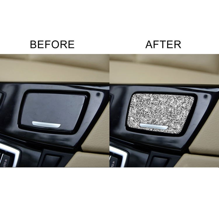 For BMW F10 5 Series 2011-2017 Car Ashtray Diamond Decorative Sticker, Left and Right Drive by buy2fix