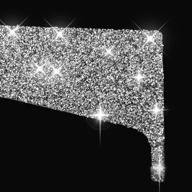 For Ford Mustang 2015-2020 Car Front Door Panel Diamond Decoration Sticker, Left and Right Drive by buy2fix