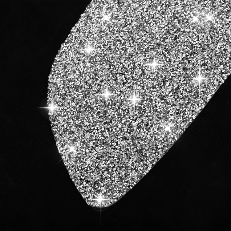 For Ford Mustang 2015-2020 Car Rear Door Panel Diamond Decoration Sticker, Left and Right Drive by buy2fix