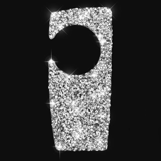 For BMW 5 Series GT X3 X4 2009-2016 Car Gear Handle Below Diamond Decorative Sticker, Right-hand Drive by buy2fix