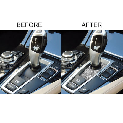 For BMW 5 Series GT X3 X4 2009-2016 Car Gear Handle Below Diamond Decorative Sticker, Right-hand Drive by buy2fix