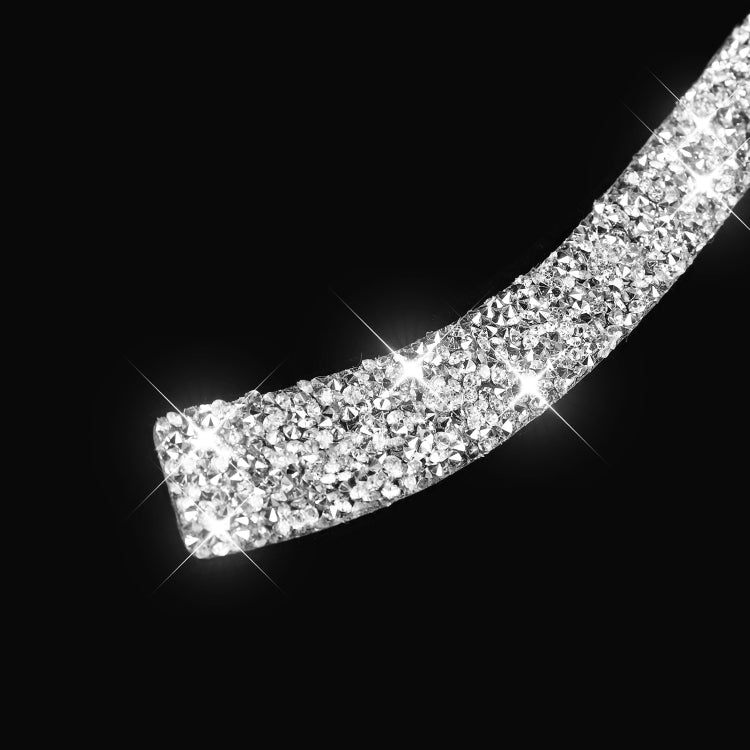 For Ford Mustang 2015-2020 Car Window Lift Side Diamond Decoration Sticker, Left and Right Drive by buy2fix