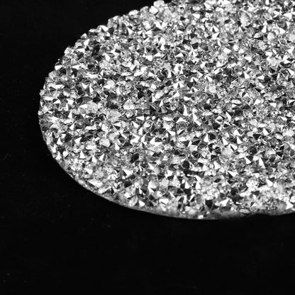 For Ford Mustang 2015-2020 Car Water Cup Holder Base Diamond Decoration Sticker, Left and Right Drive by buy2fix