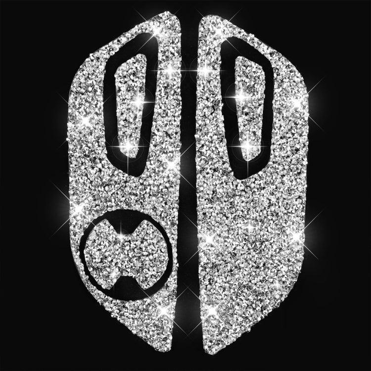 For Ford Mustang 2015-2020 Car Seat Adjustment Button Diamond Decoration Sticker, Right Drive by buy2fix