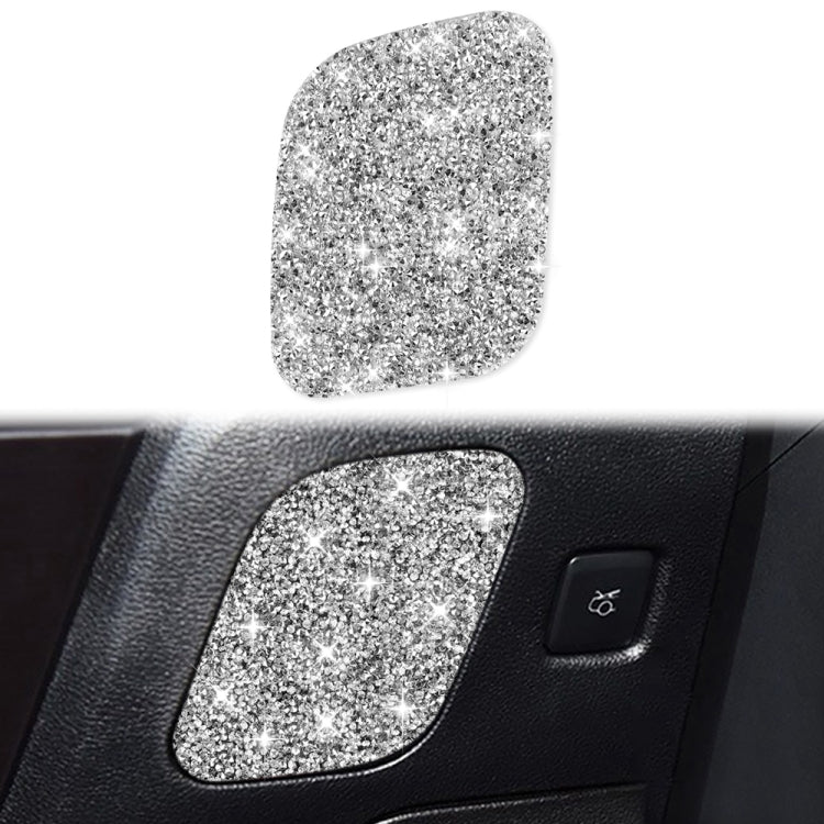 For Ford Mustang 2015-2020 Car Driver Seat Storage Box Diamond Decoration Sticker, Left Drive by buy2fix