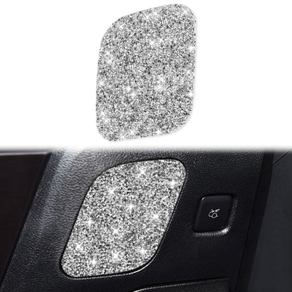 For Ford Mustang 2015-2020 Car Driver Seat Storage Box Diamond Decoration Sticker, Left Drive by buy2fix