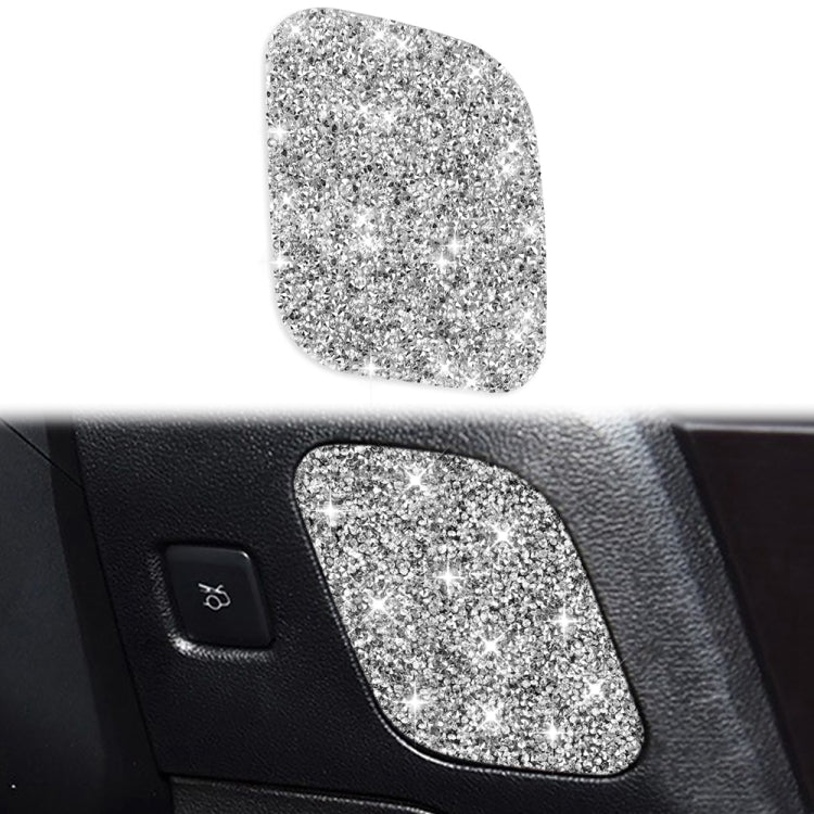 For Ford Mustang 2015-2020 Car Driver Seat Storage Box Diamond Decoration Sticker, Right Drive by buy2fix