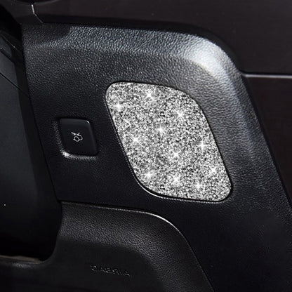 For Ford Mustang 2015-2020 Car Driver Seat Storage Box Diamond Decoration Sticker, Right Drive by buy2fix