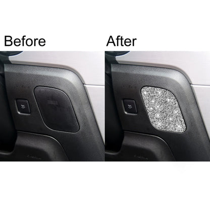 For Ford Mustang 2015-2020 Car Driver Seat Storage Box Diamond Decoration Sticker, Right Drive by buy2fix