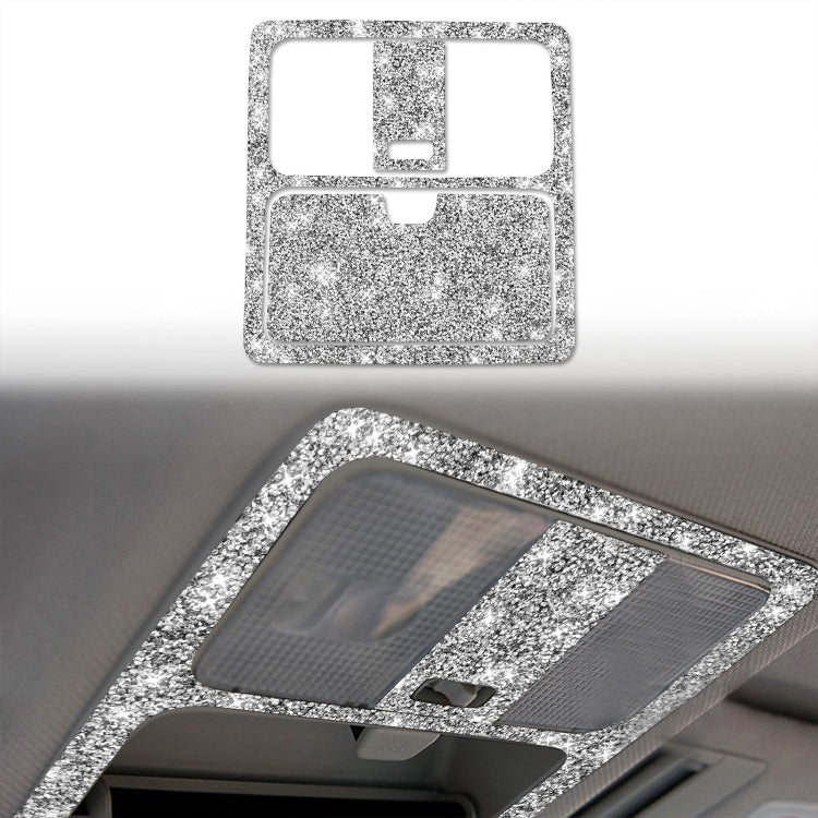 For Nissan 350Z 2003-2009 Car Reading Light Diamond Decorative Sticker,Left and Right Drive Universal by buy2fix