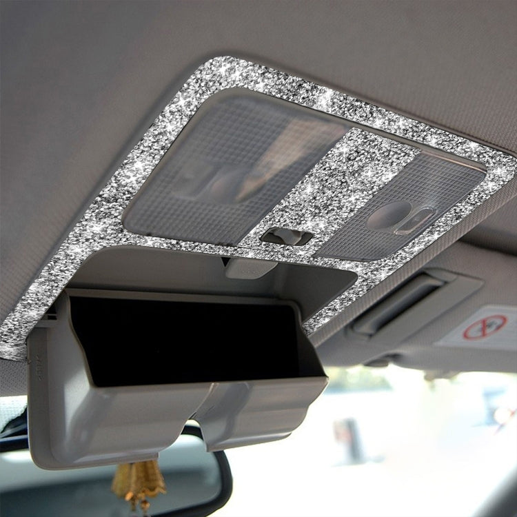 For Nissan 350Z 2003-2009 Car Reading Light Diamond Decorative Sticker,Left and Right Drive Universal by buy2fix