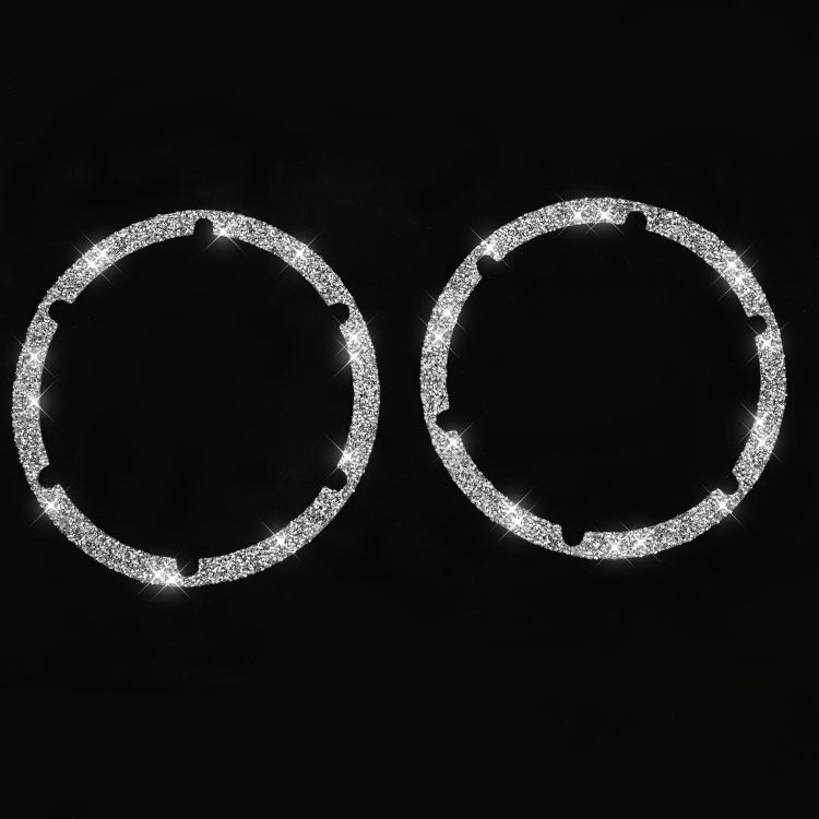 For Nissan 350Z 2003-2009 Car DVD Player Diamond Decorative Sticker,Left and Right Drive Universal by buy2fix