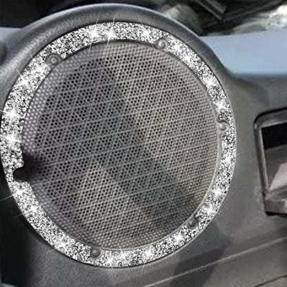 For Nissan 350Z 2003-2009 Car DVD Player Diamond Decorative Sticker,Left and Right Drive Universal by buy2fix