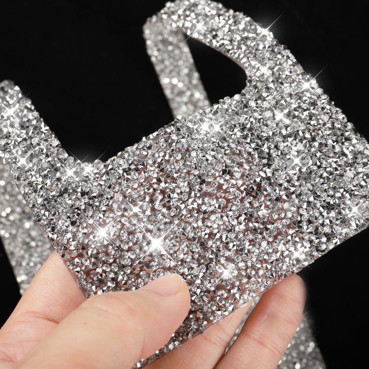 For Nissan 350Z 2003-2009 Car DVD Player Diamond Decorative Sticker,Left and Right Drive Universal by buy2fix