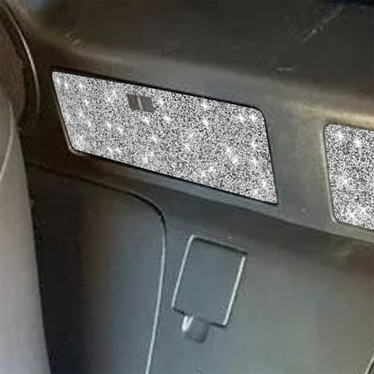 For Nissan 350Z 2003-2009 2pcs Car Storage Box Diamond Decorative Sticker,Left and Right Drive Universal by buy2fix