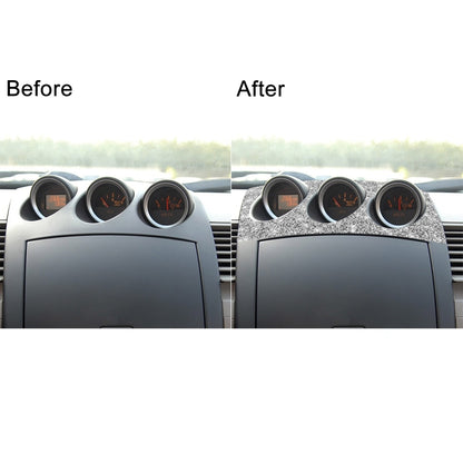 For Nissan 350Z 2003-2009 Car Radio Air Conditioner Console Diamond Decorative Sticker, Left Drive by buy2fix